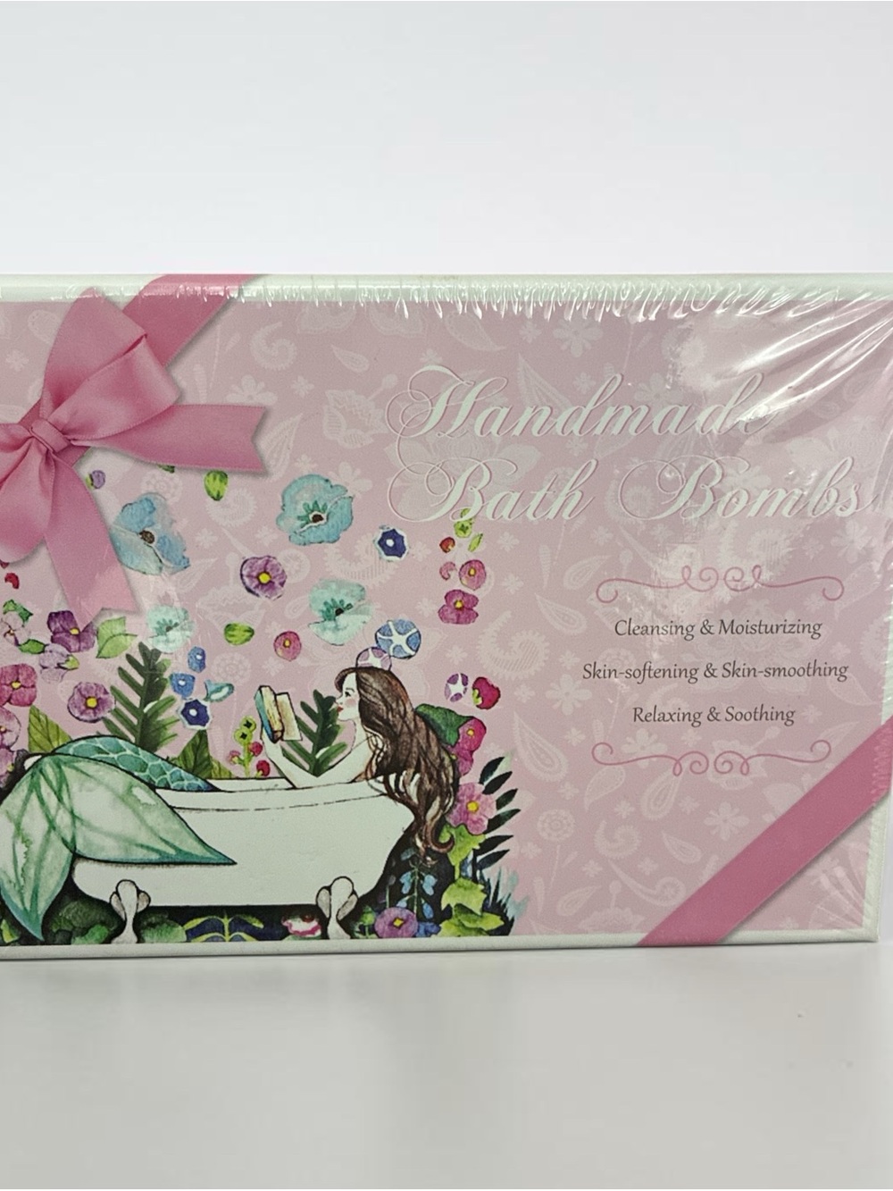 Handmade Bath Bomb Gift Set 7 Piece Spa Self Care Gift